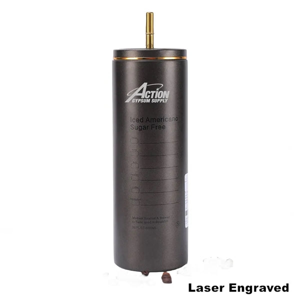 20 oz Stainless Steel Iced Coffee Tumbler with Lid Straw