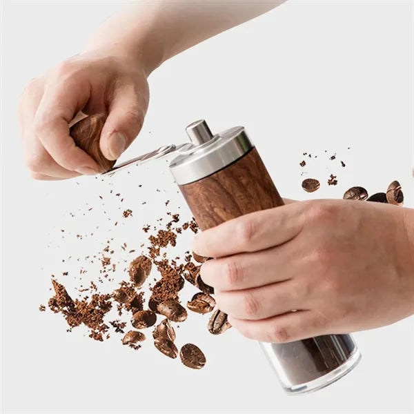 Manual Coffee Salt Pepper Grinder With Adjustable Settings