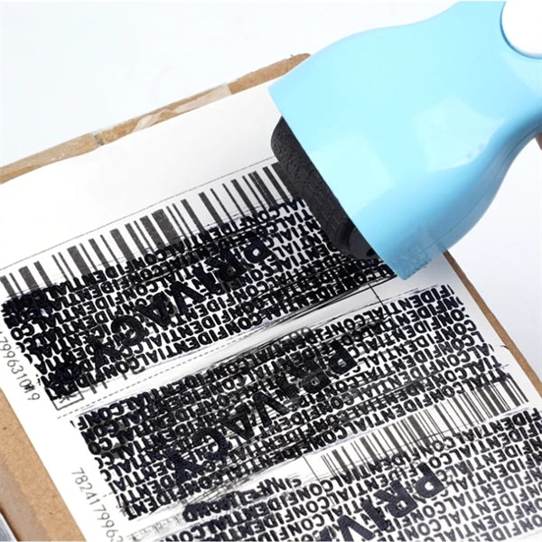 Id Protection Roller Stamp With Box Opener