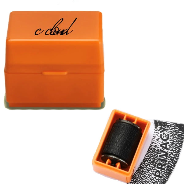 Identity Theft Protection Roller Stamp
