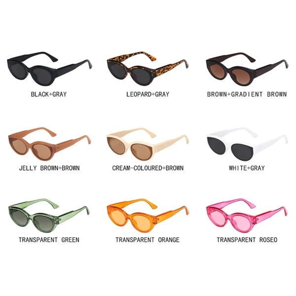 Vintage Oval Sunglasses