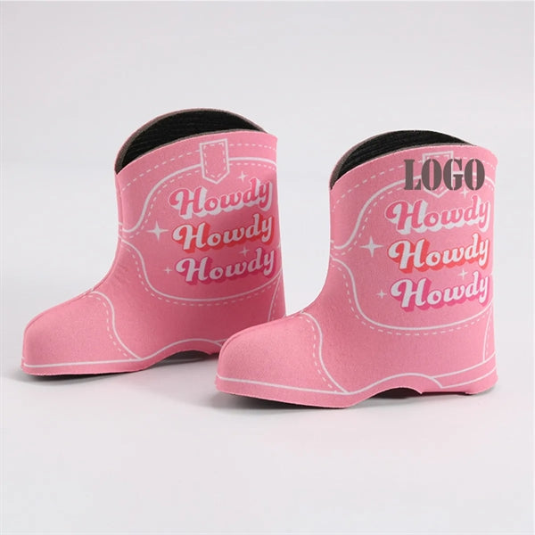 Boot Skinny Can Sleeves Cowboy Slim Coolers