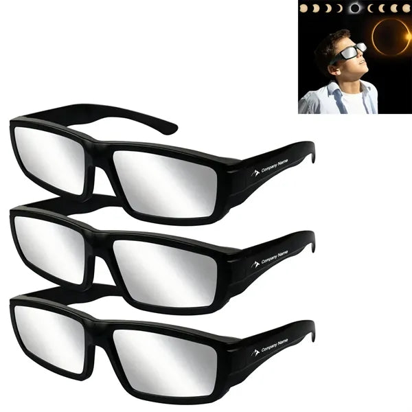 Plastic Total Solar Eclipse Glasses