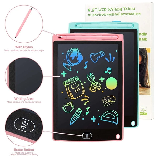 8.5 Inch Erasable LCD Writing Tablet for Kids