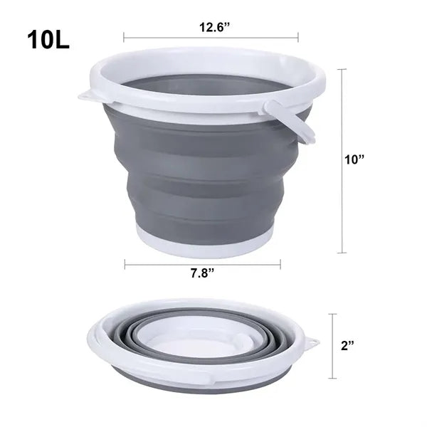 Rubber Collapsible Fishing Bucket