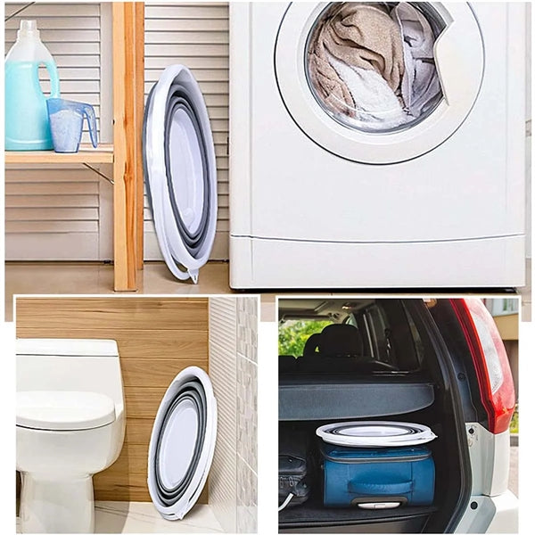 Rubber Collapsible Fishing Bucket