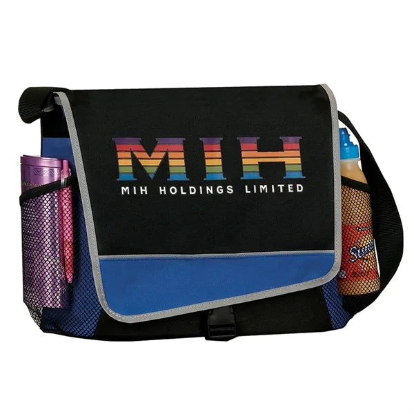 Sport Color Block Messenger Bag