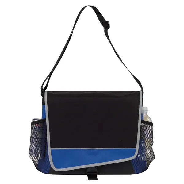 Sport Color Block Messenger Bag