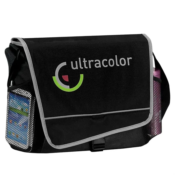 Sport Color Block Messenger Bag