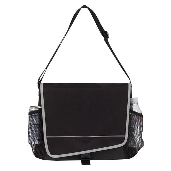 Sport Color Block Messenger Bag