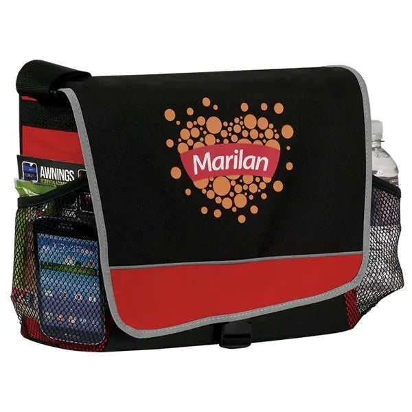 Sport Color Block Messenger Bag