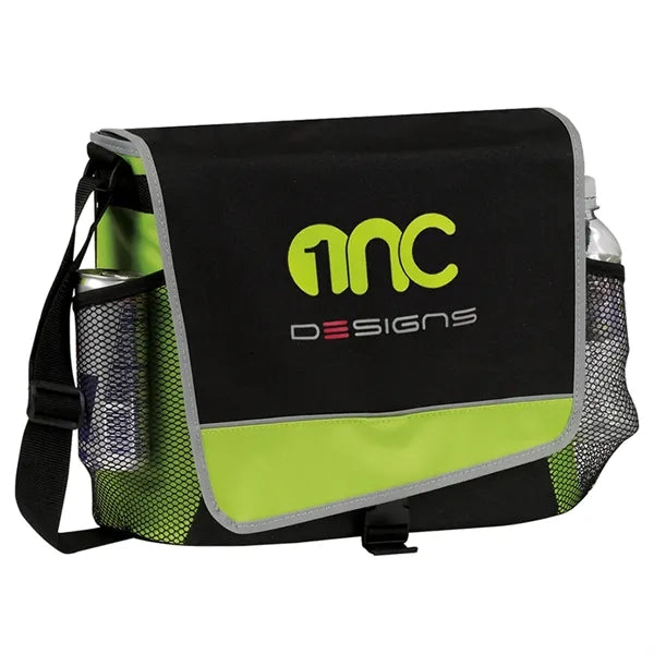 Sport Color Block Messenger Bag