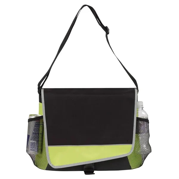 Sport Color Block Messenger Bag