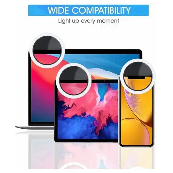 Selfie Clip-On Phone Ring Light
