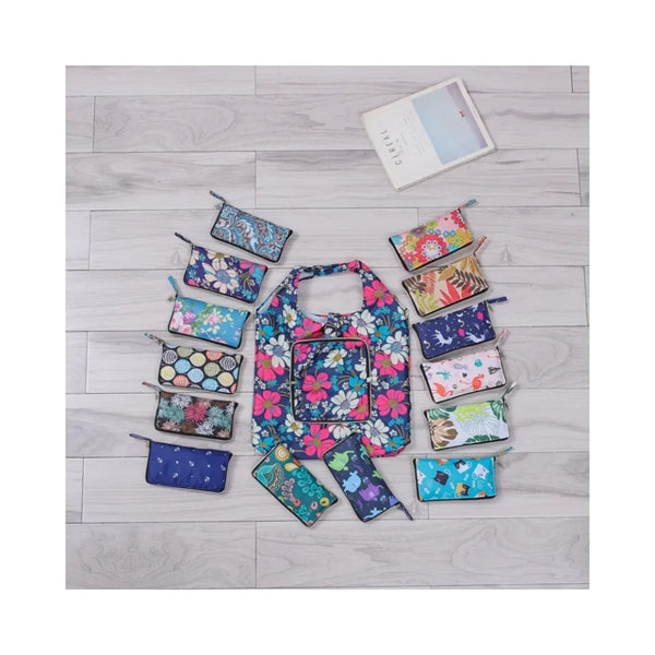 Foldable Zipper Tote Bag