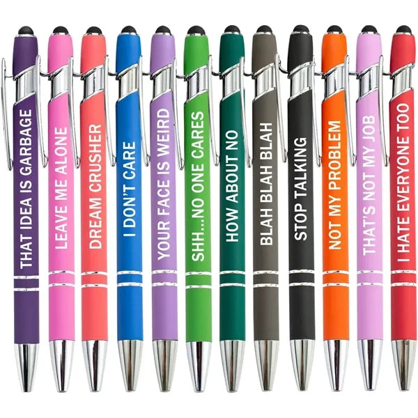 Ballpoint Pen with Touch Screen Stylus