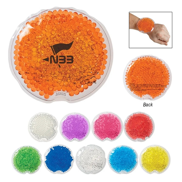 Round Cold Gel Bead Ice Pack