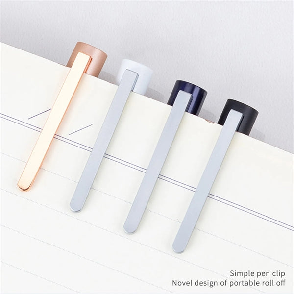 Metal Rotary Telescopic Business Office Ballpoint Pen