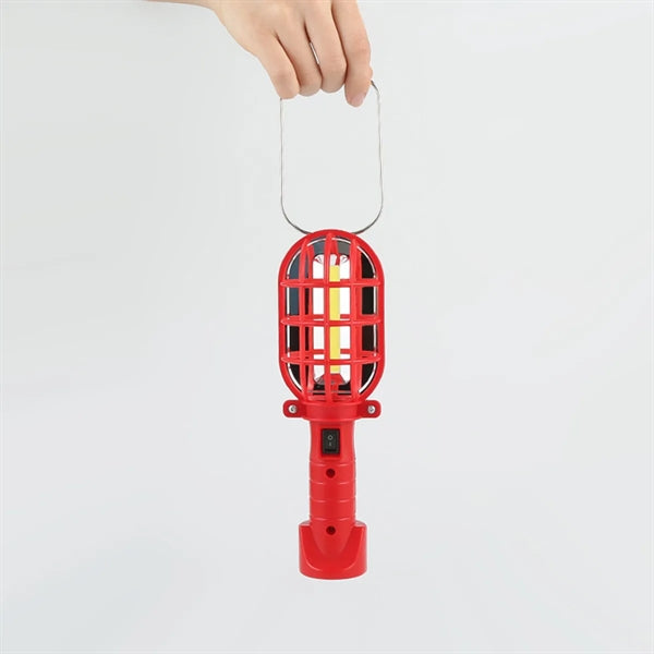 Mini COB LED WorkLight Magnetic Base Camping Battery Lamp