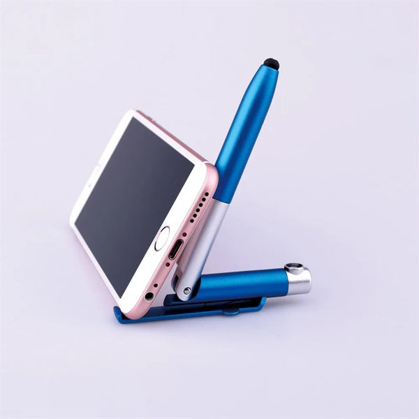 Touch Stylus Gel Pen w/Phone Holder