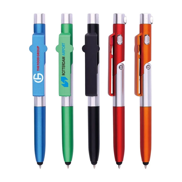Touch Stylus Gel Pen w/Phone Holder