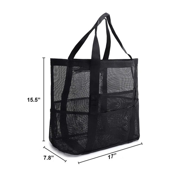 Large Tote Mesh Beach Bag