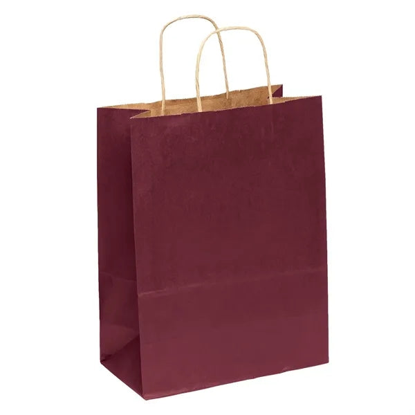 Color Kraft Paper Shopper Bag