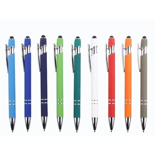 Soft Touch Aluminum Stylus Pen