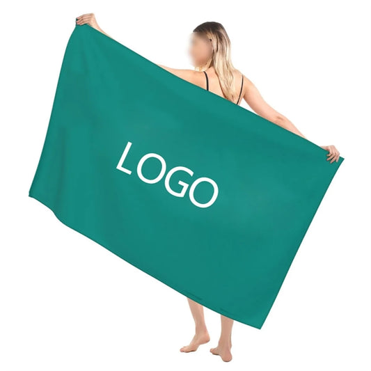 Double-Sided Microfiber Fast Drying Beach Towel