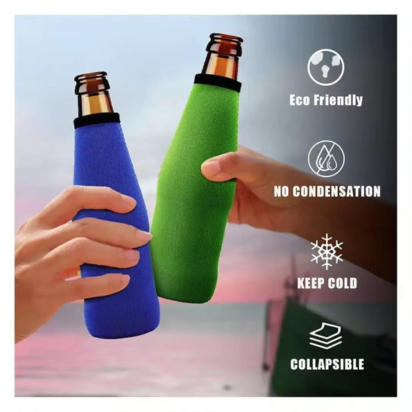 Neoprene Beer Sleeve with Zipper