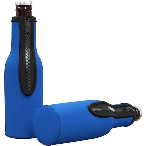 Neoprene Beer Sleeve with Zipper