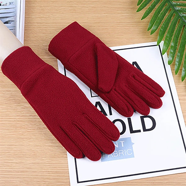 Touchscreen Thermal Polar Fleece Winter Gloves Men Women