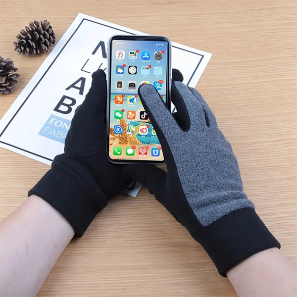Touchscreen Thermal Polar Fleece Winter Gloves Men Women