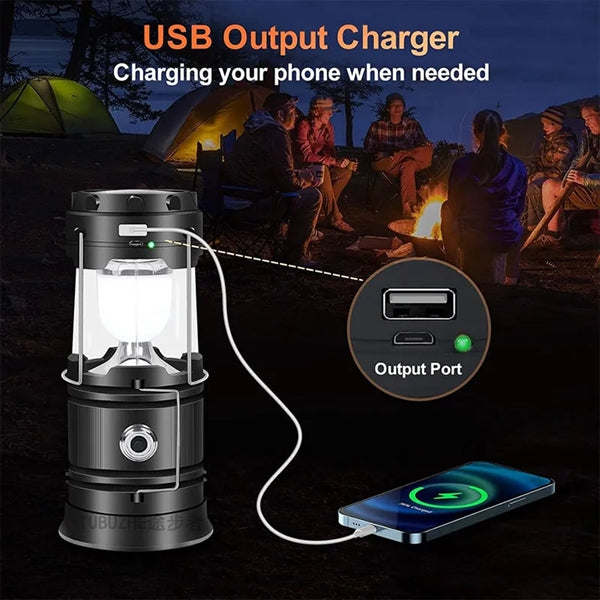 Camping Lantern Power Outages Emergency Collapsible Lights