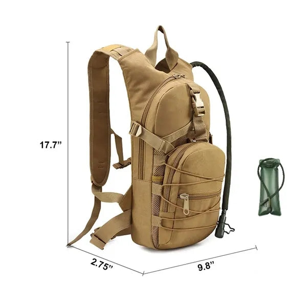 Tactical Backpack with Hydration Water Bladder