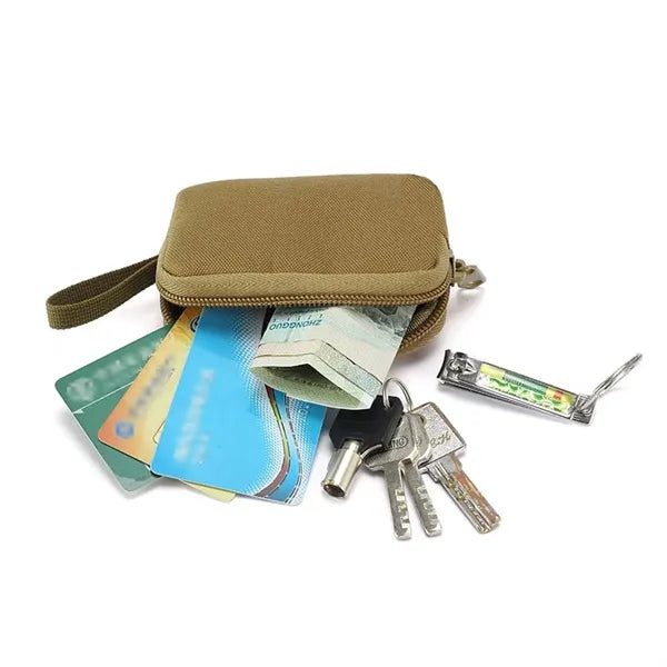 Tactical Molle Mini Card Wallet Pouch