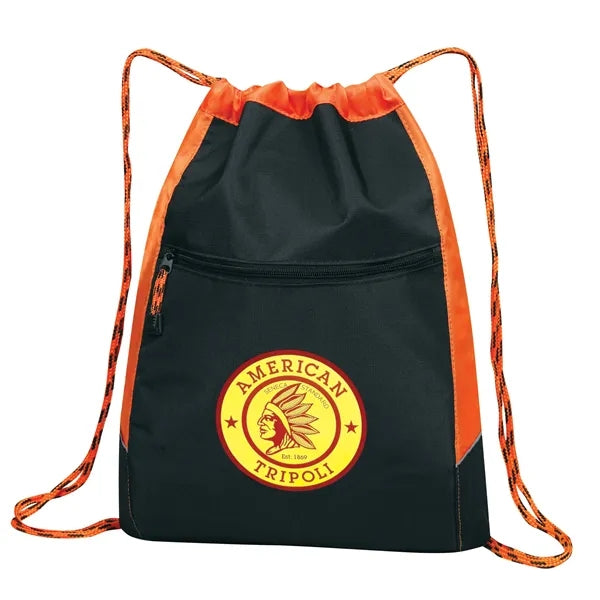 Curved Drawstring Duffle