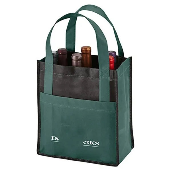 6 Bottles Wine Tote Bag