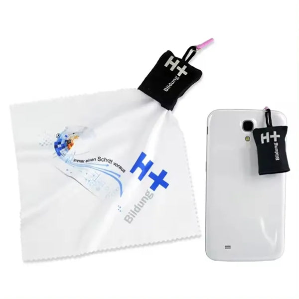 Microfiber Key Chain Cleaning Cloth