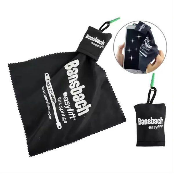Microfiber Key Chain Cleaning Cloth
