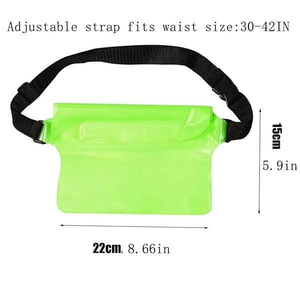 Waterproof Dry Waist Bag with Strap Phone Pouch Fanny Pack
