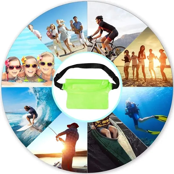 Waterproof Dry Waist Bag with Strap Phone Pouch Fanny Pack