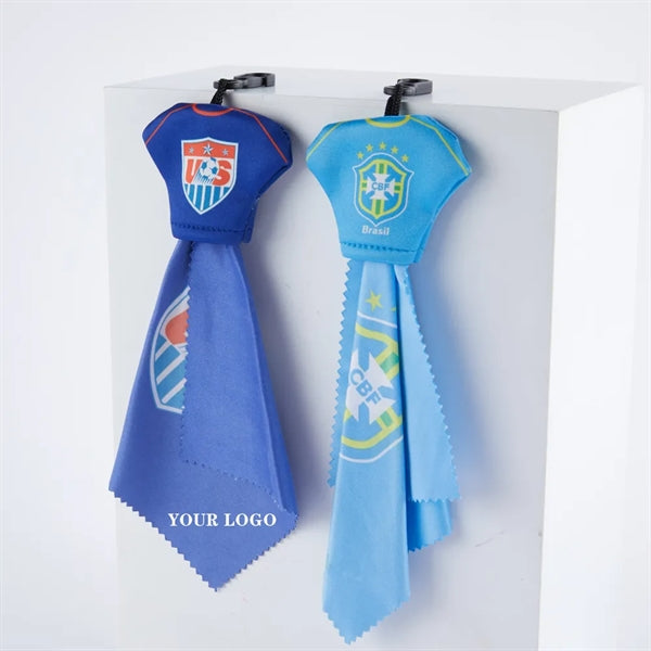 Spectacle Microfiber Lens Cloth with Keychain