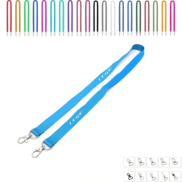 3/4" Full Color Double Ended Lanyard