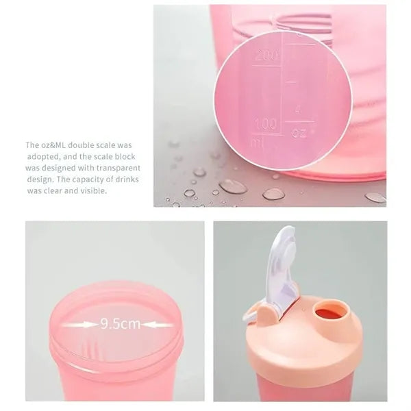 Shaker Bottle with Loop Top 16oz