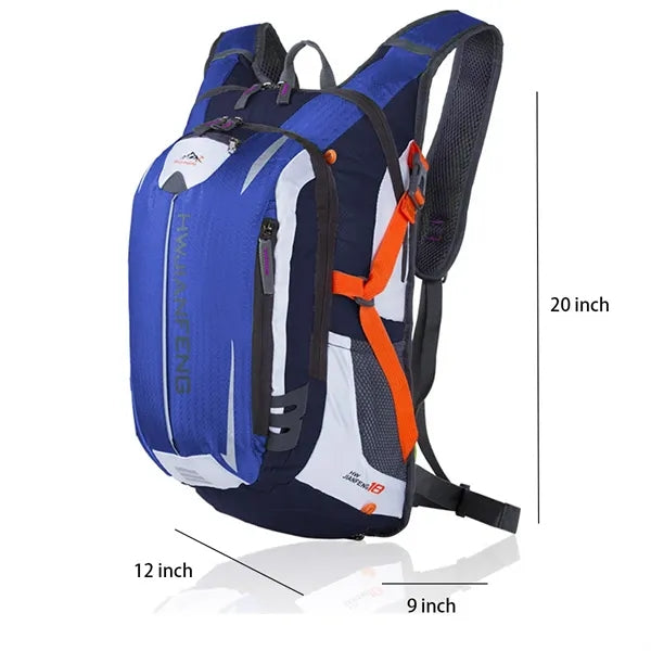 Multi-functional outdoor waterproof backpack