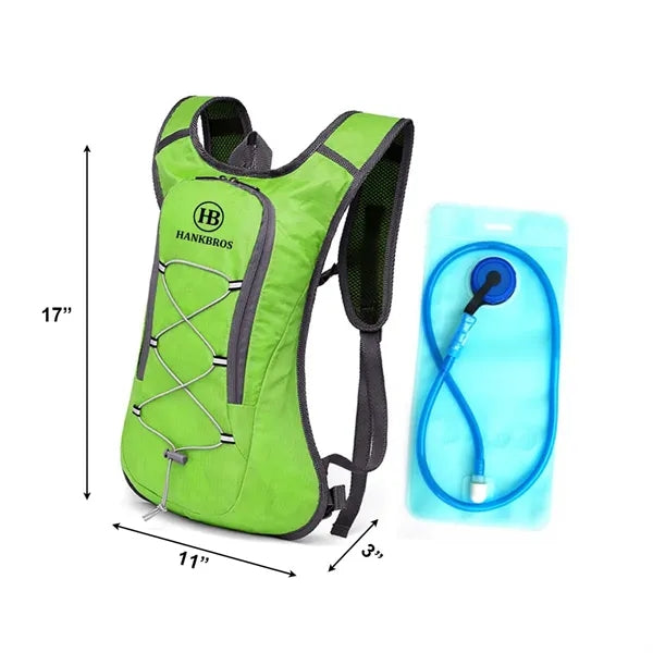 Bicycle Hydration Backpack with 2 Liter Water Bladder