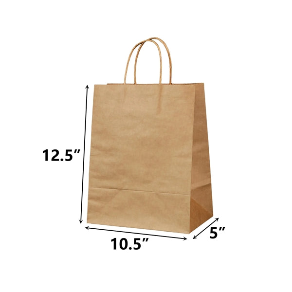 Multiple Color Kraft Paper Bag With Handle