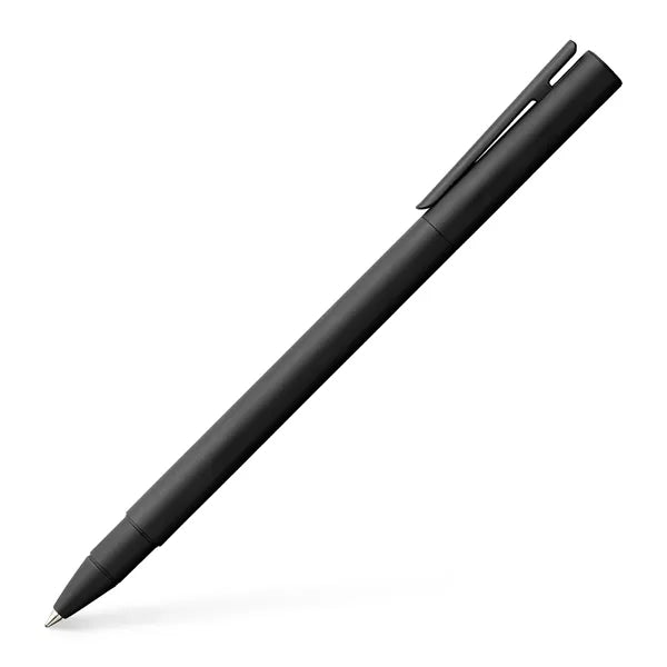 NEO Slim Black Metal Rollerball Pen