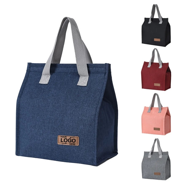Oxford Insulated Lunch Tote Bag